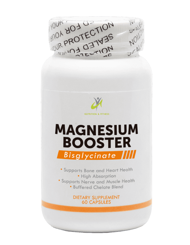 Magnesium Booster – Magnesium Bisglycinate AYNF® (60 Caps)